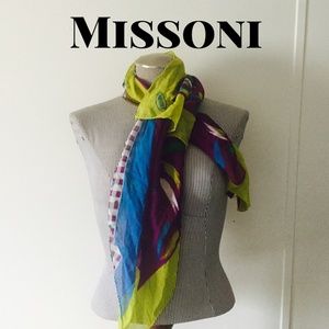 Beautiful MISSONI Foulard Scarf
